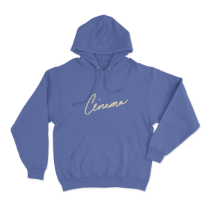 Cinema Unisex Hoodie Blue