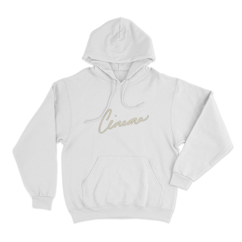 Cinema Unisex Hoodie White Cinema Unisex Hoodie White