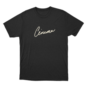 Cinema Unisex T Shirt Black