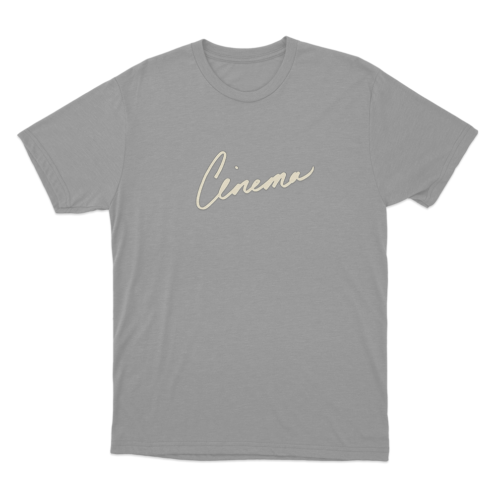 Cinema Unisex T Shirt Grey Cinema Unisex T Shirt Grey