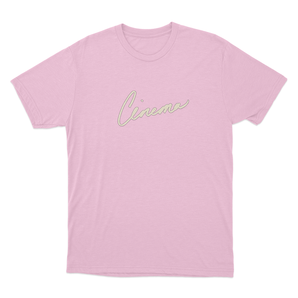 Cinema Unisex T Shirt Pink Cinema Unisex T Shirt Pink