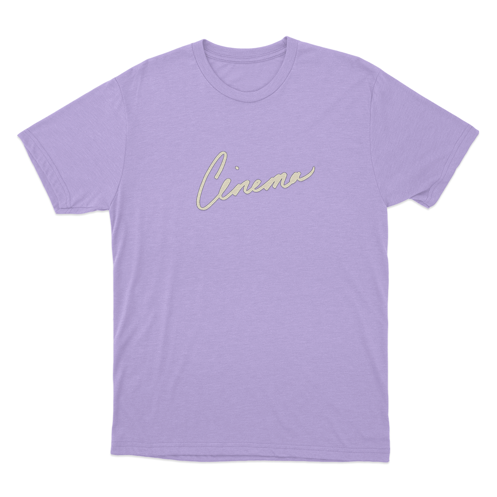 Cinema Unisex T Shirt Purple Cinema Unisex T Shirt Purple