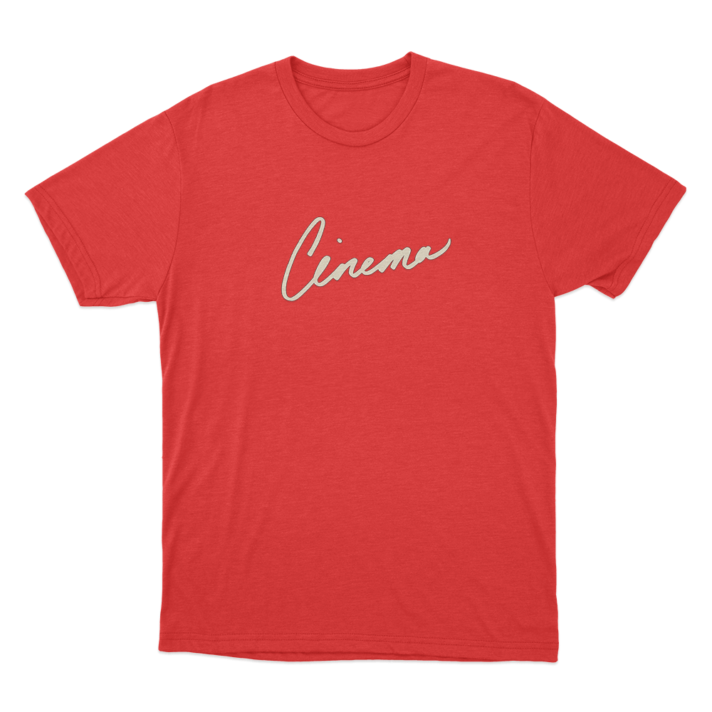Cinema Unisex T Shirt Red Cinema Unisex T Shirt Red