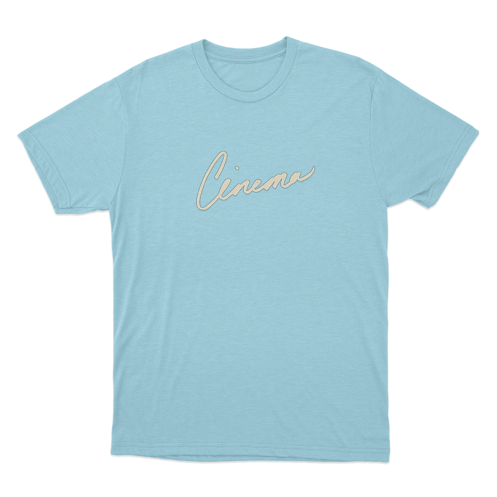 Cinema Unisex T Shirt Sky Blue Cinema Unisex T Shirt Sky Blue