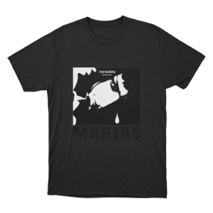 Maria Tear Drop Unisex T Shirt Black