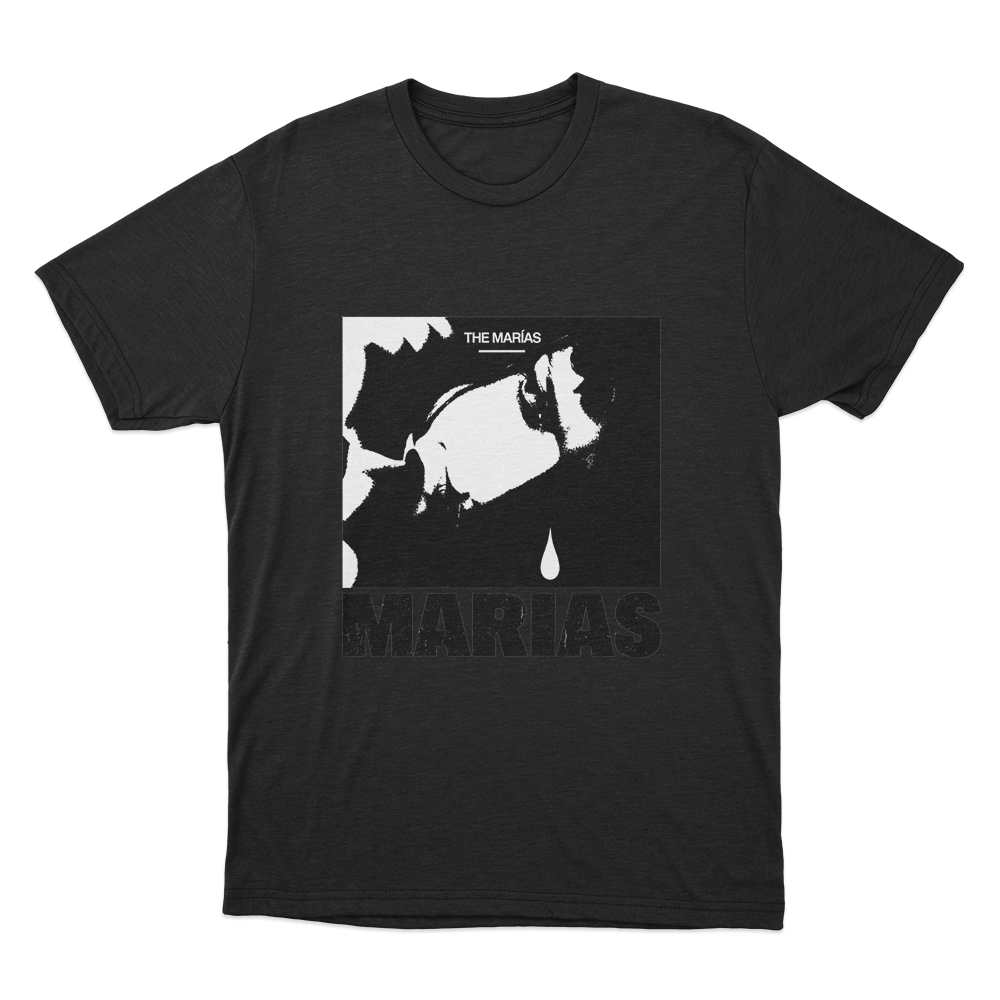 María Tear Drop Unisex T Shirt Black Maria Tear Drop Unisex T Shirt Black
