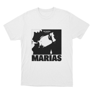 Maria Tear Drop Unisex T Shirt White