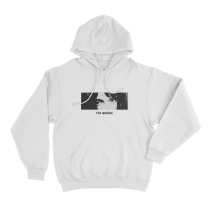 Marias Eyes Unisex Hoodie White