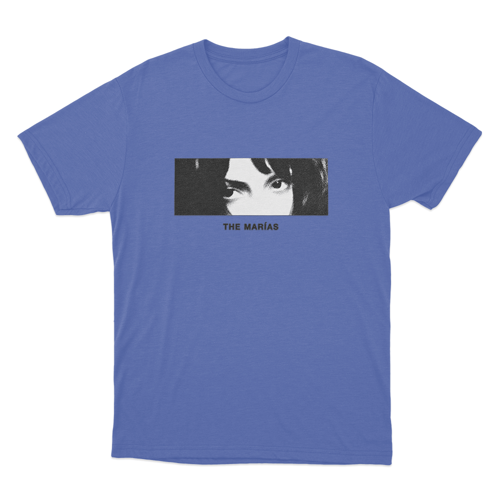 Maria's Eyes Unisex T Shirt Blue Marias Eyes Unisex T Shirt Blue