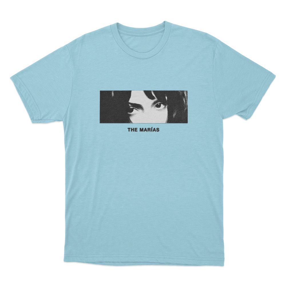 Maria's Eyes Unisex T Shirt Sky Blue Marias Eyes Unisex T Shirt Sky Blue