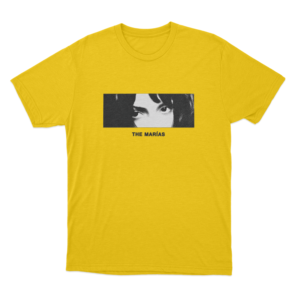 Maria's Eyes Unisex T Shirt Yellow Marias Eyes Unisex T Shirt Yellow