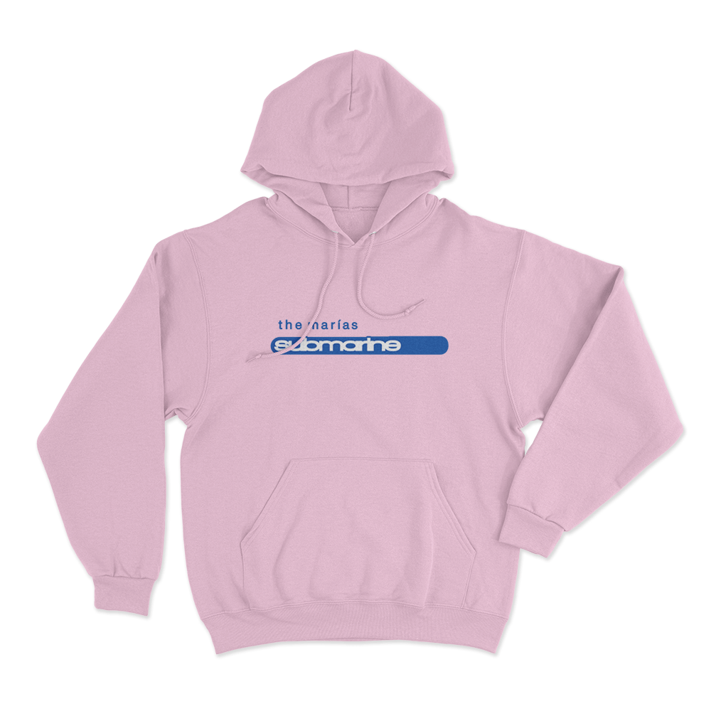 Submarine Logo Unisex Hoodie Pink Submarine Logo Unisex Hoodie Pink