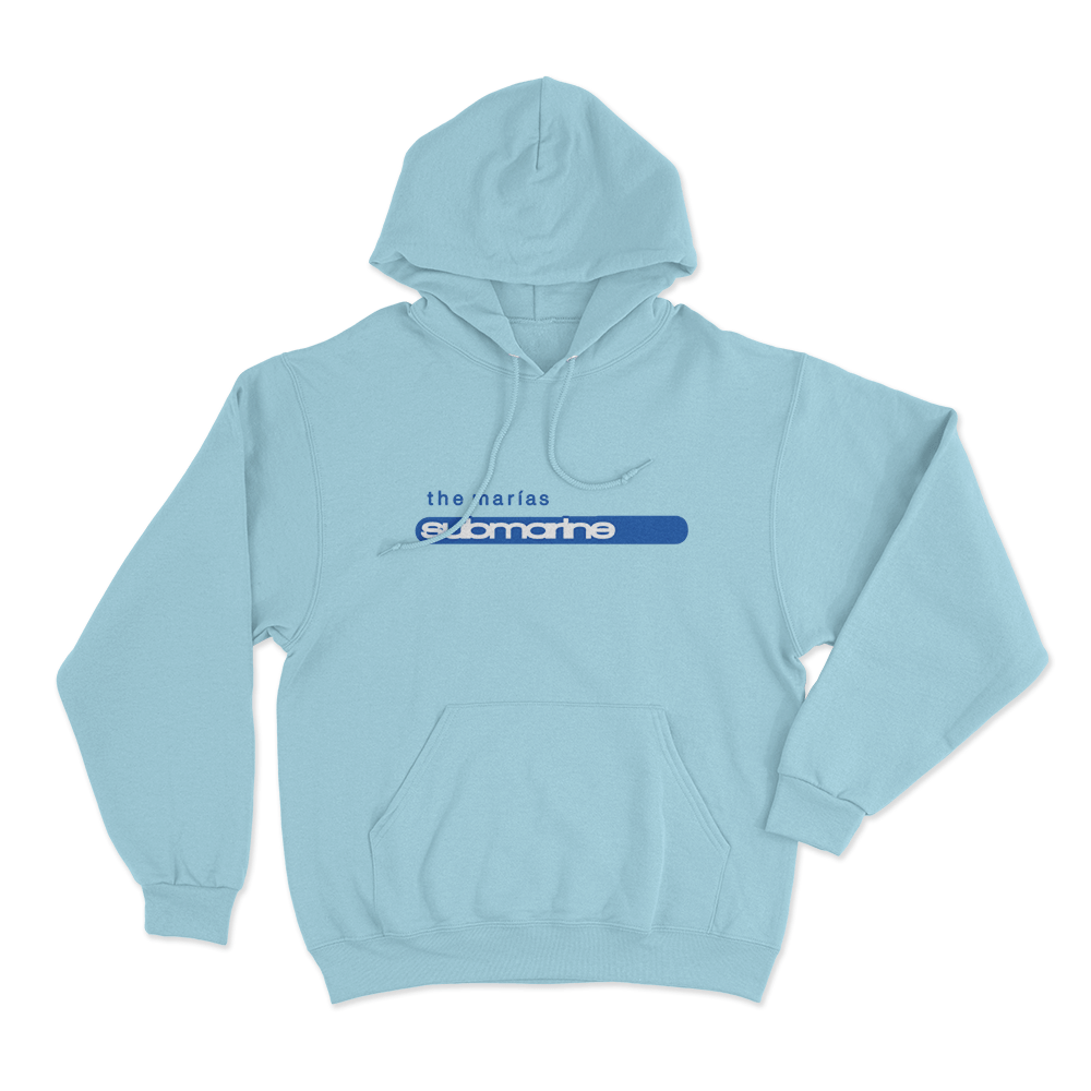 Submarine Logo Unisex Hoodie Sky Blue Submarine Logo Unisex Hoodie Sky Blue