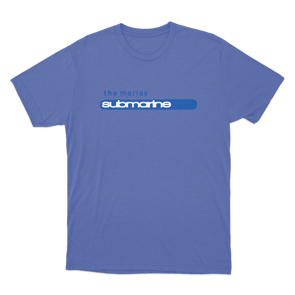 Submarine Logo Unisex T Shirt Blue Submarine Logo Unisex T Shirt Blue