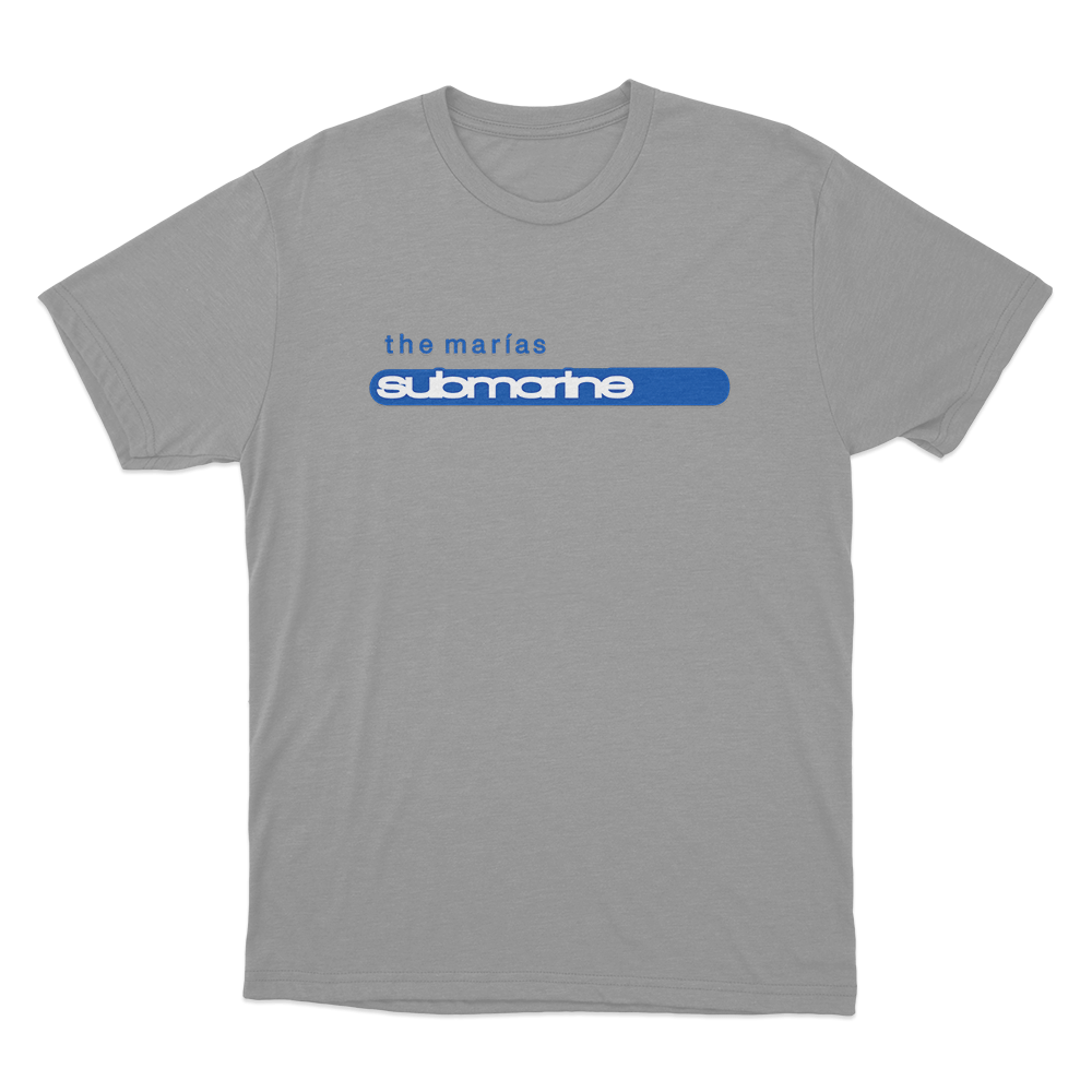 Submarine Logo Unisex T Shirt Grey Submarine Logo Unisex T Shirt Grey