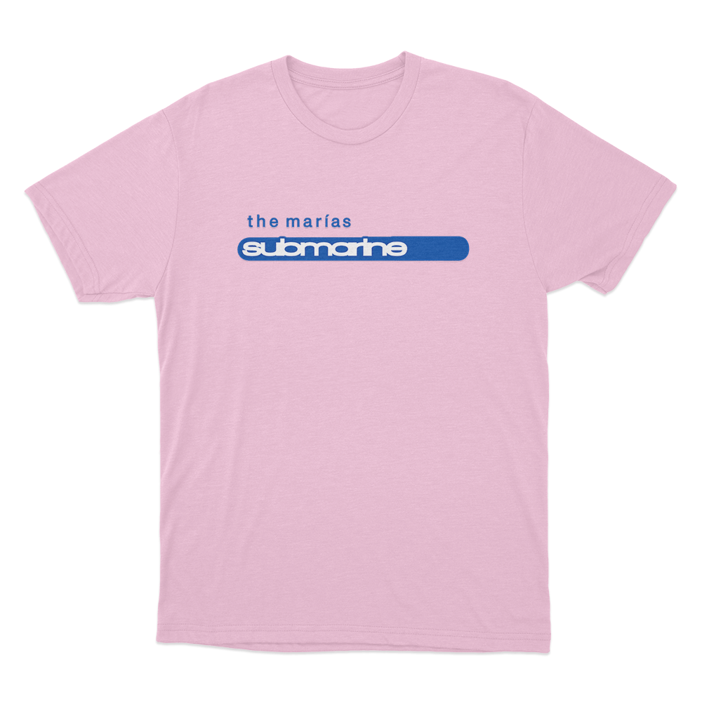 Submarine Logo Unisex T Shirt Pink Submarine Logo Unisex T Shirt Pink