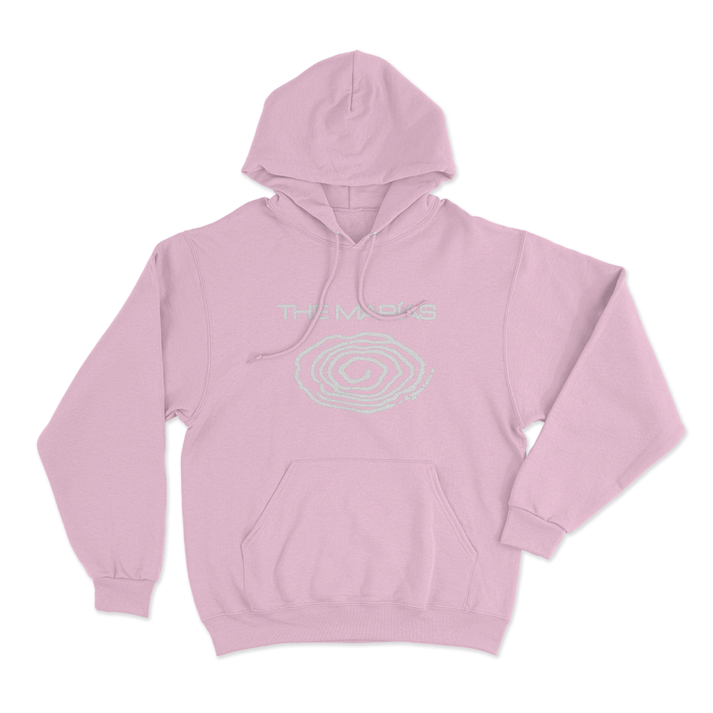Submarine Swirl Unisex Hoodie Pink Submarine Swirl Unisex Hoodie Pink