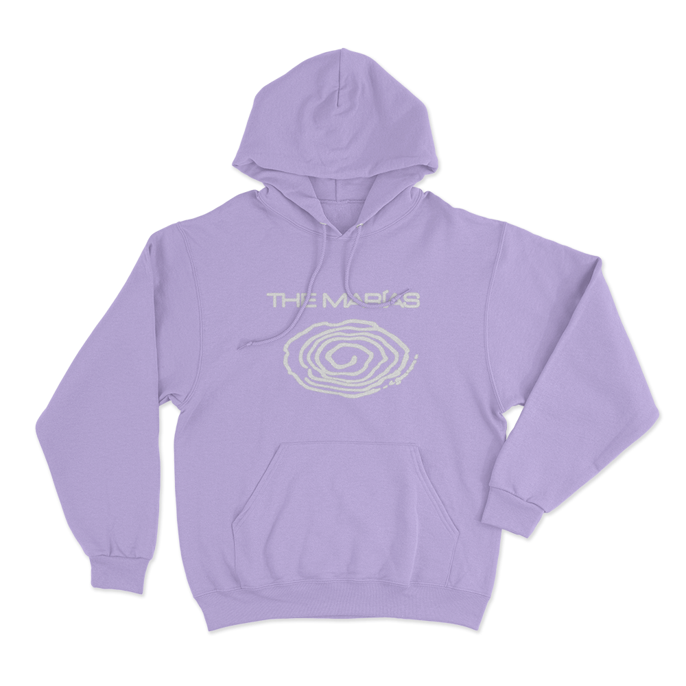 Submarine Swirl Unisex Hoodie Purple Submarine Swirl Unisex Hoodie Purple