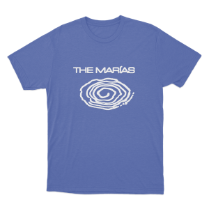 Submarine Swirl Unisex T Shirt Blue