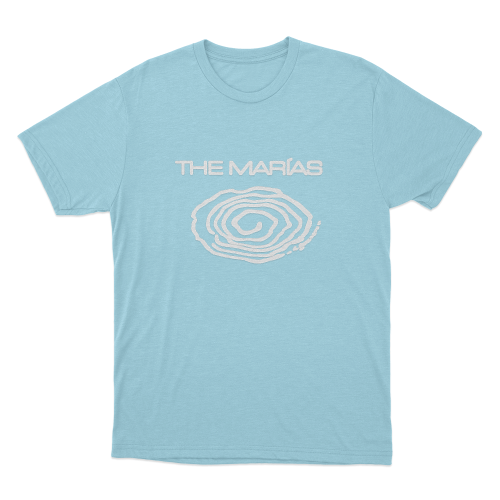Submarine Swirl Unisex T Shirt Sky Blue Submarine Swirl Unisex T Shirt Sky Blue