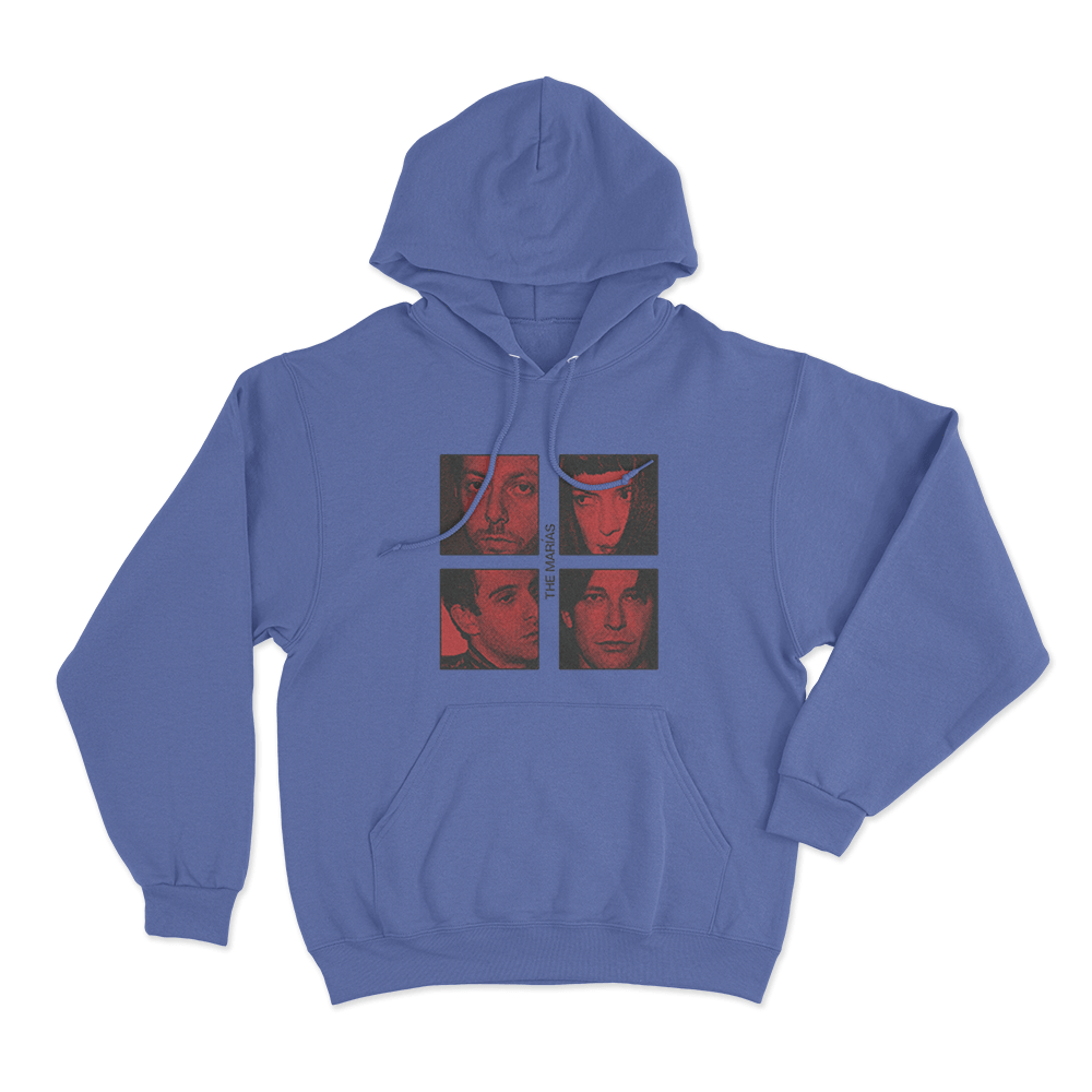 The Marias Band Photo Unisex Hoodie Blue The Marias Band Photo Unisex Hoodie Blue