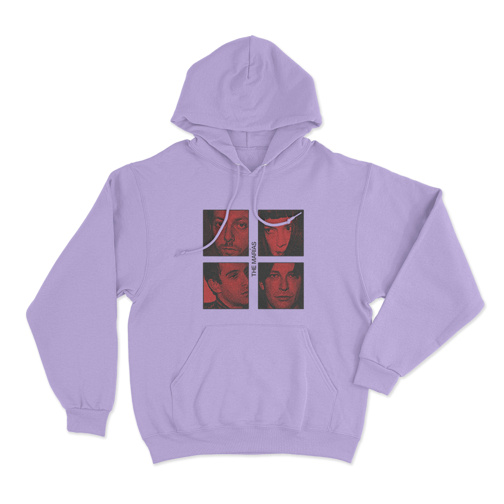 The Marias Band Photo Unisex Hoodie Purple The Marias Band Photo Unisex Hoodie Purple