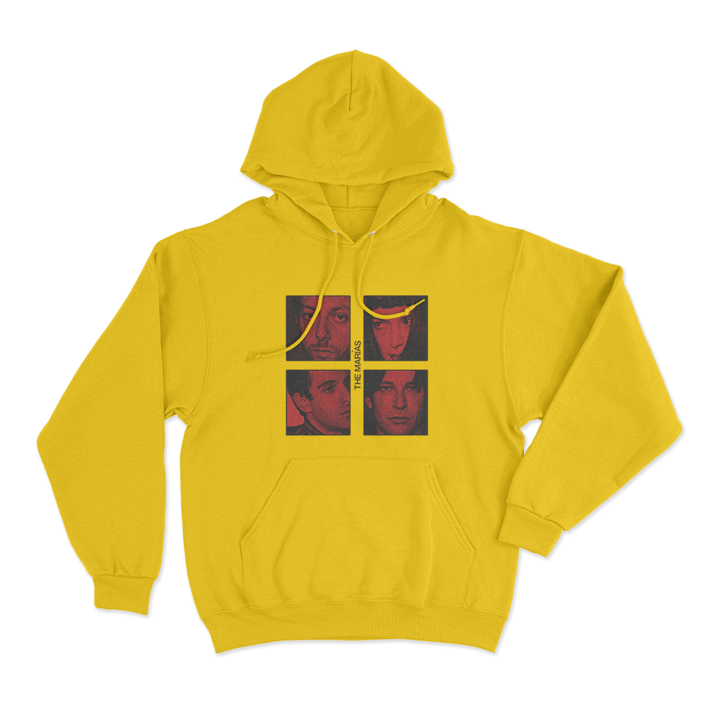 The Marias Band Photo Unisex Hoodie Yellow The Marias Band Photo Unisex Hoodie Yellow