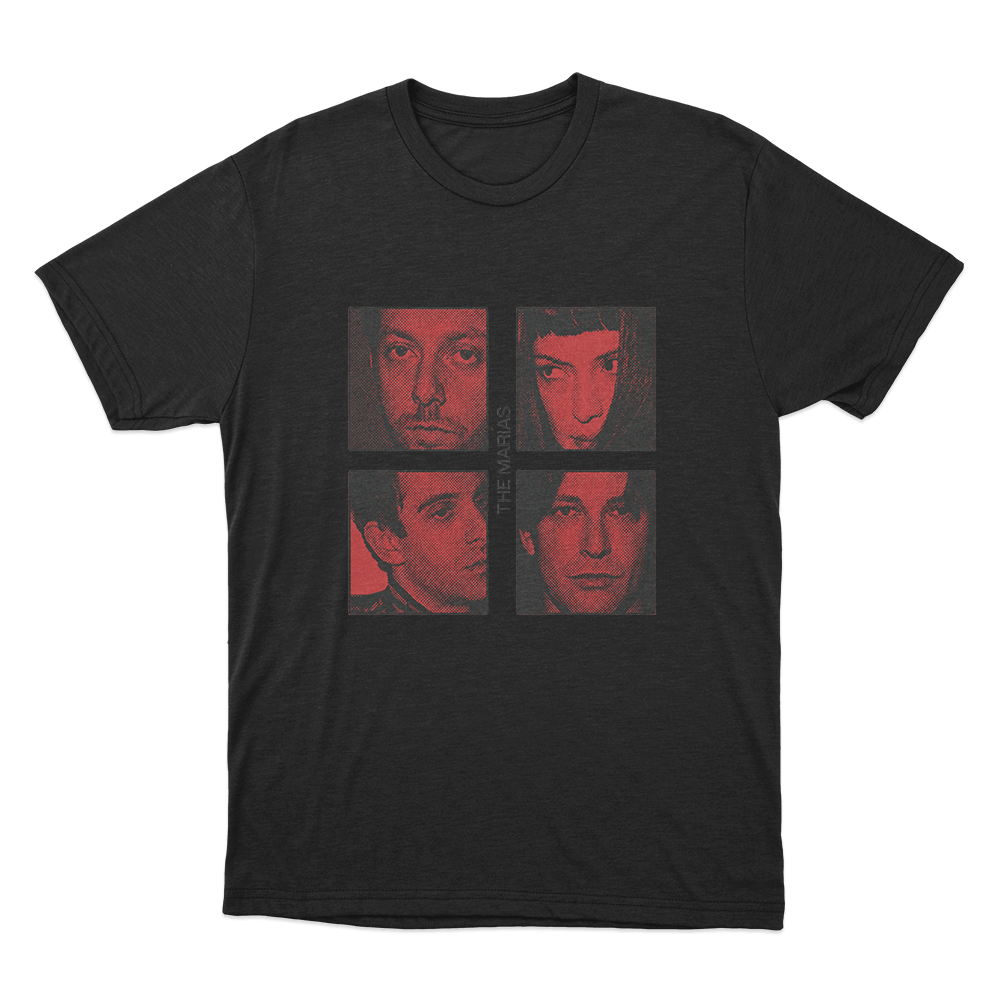 The Marias Band Photo Unisex T Shirt Black The Marias Band Photo Unisex T Shirt Black