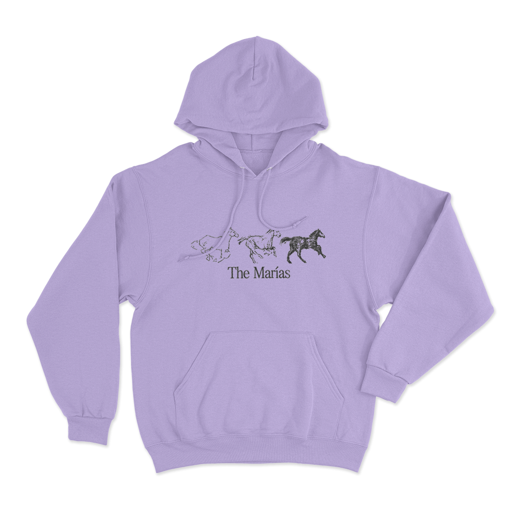 The Marias Horse Unisex Hoodie Purple The Marias Horse Unisex Hoodie Purple