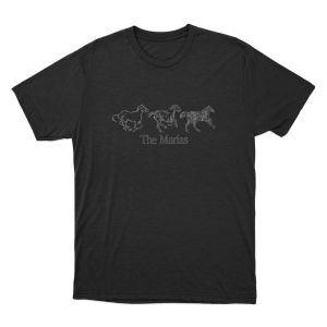 The Marias Horse Unisex T Shirt Black