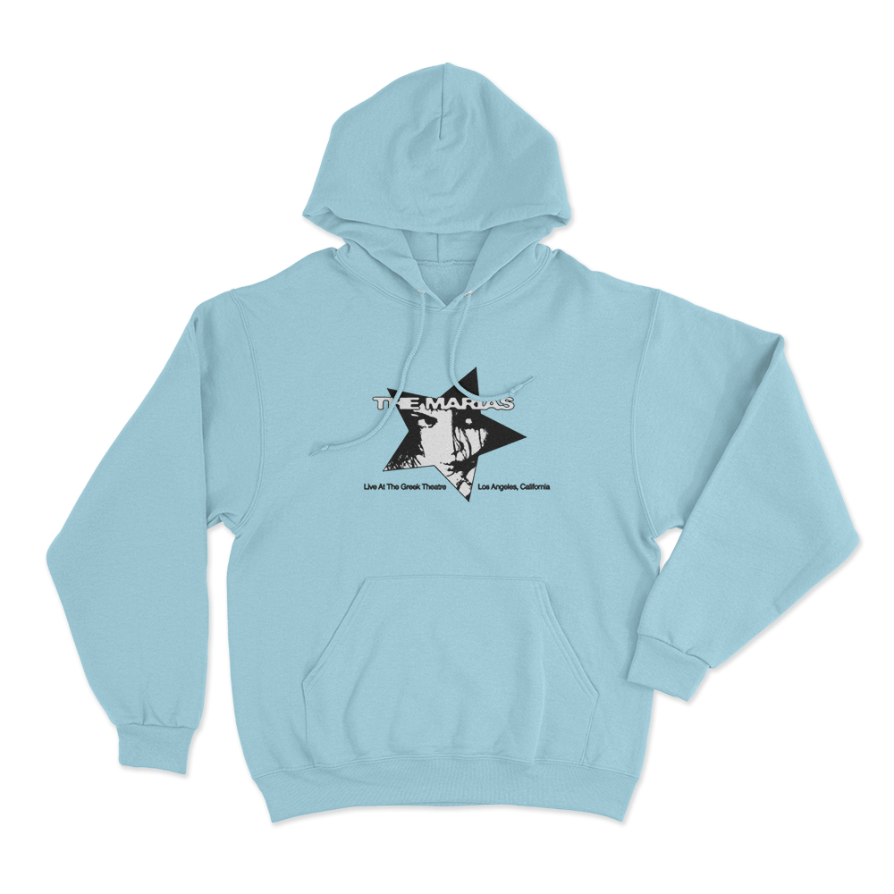 The Star Girl Unisex Hoodie Sky Blue The Star Girl Unisex Hoodie Sky Blue