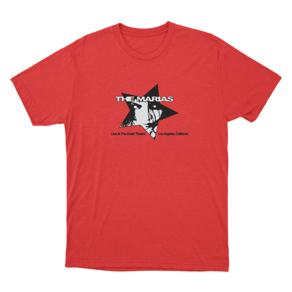 The Star Girl Unisex T Shirt Red The Star Girl Unisex T Shirt Red