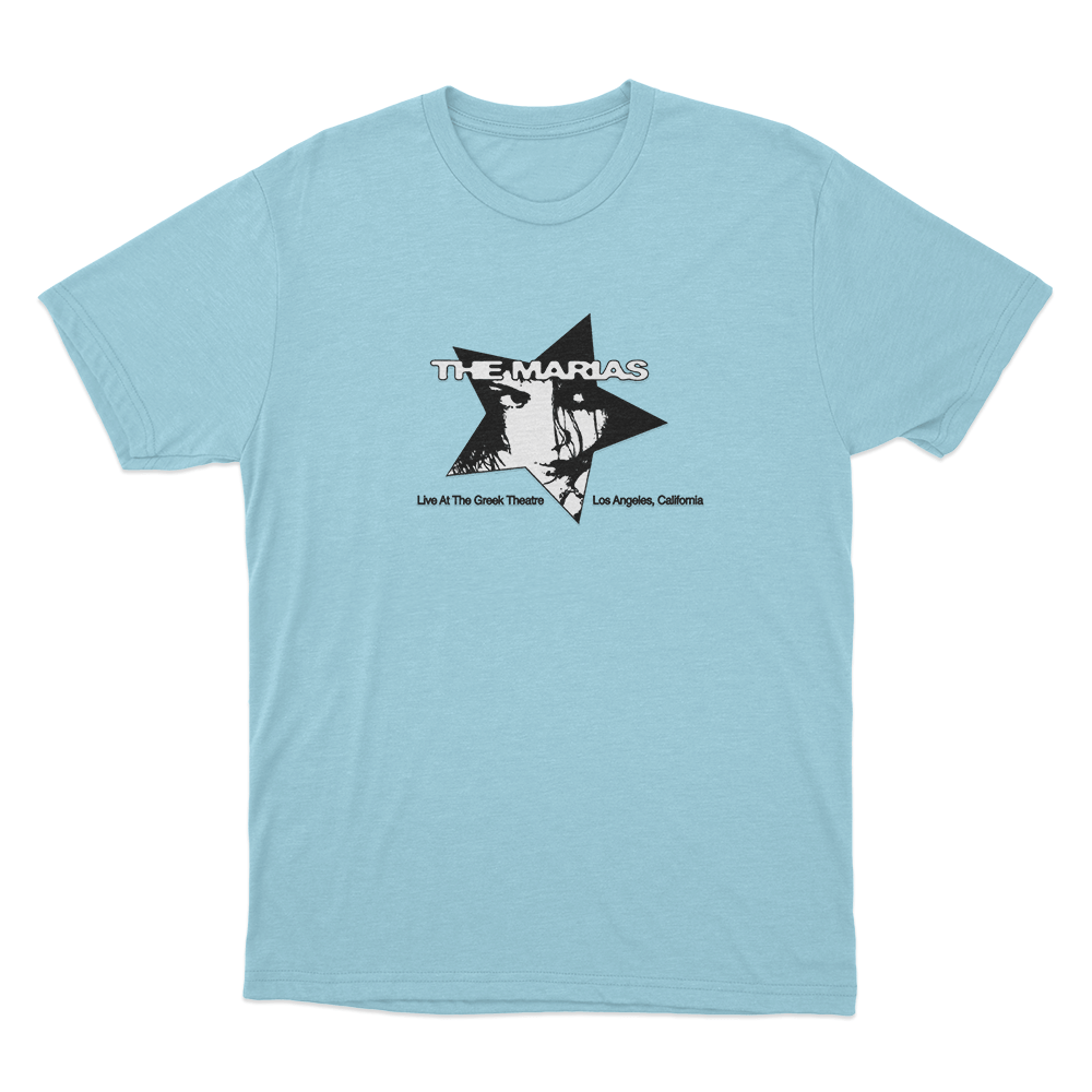 The Star Girl Unisex T Shirt Sky Blue The Star Girl Unisex T Shirt Sky Blue